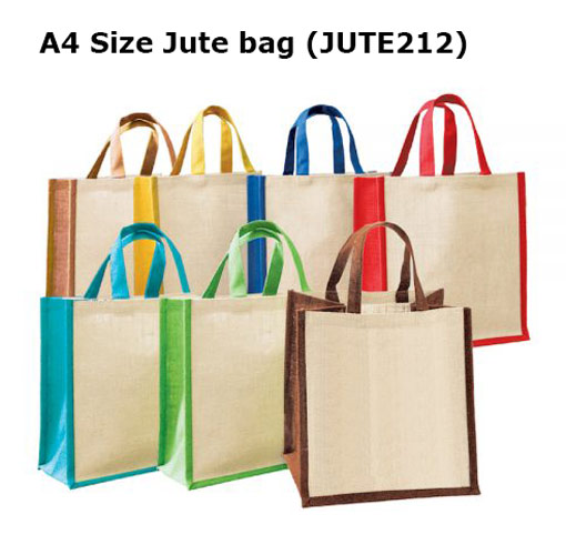 A4 Size Jute Bag (Jute212)
