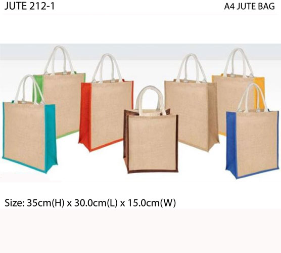 A4 Size Jute Bag (Jute212-1)