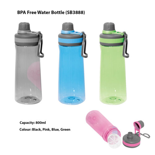 BPA free water bottle SB3888