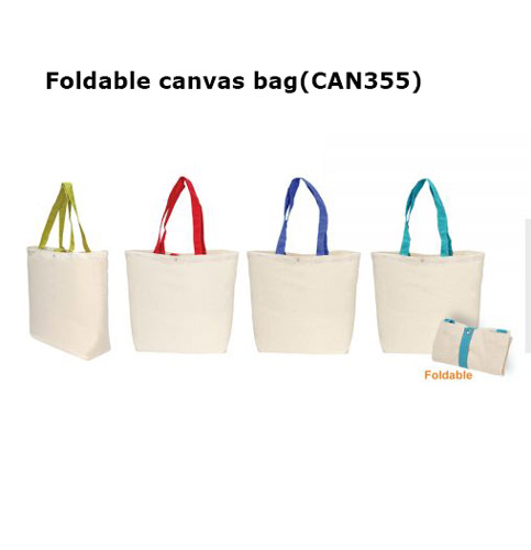 Foldable Canvas Bag (CAN355)