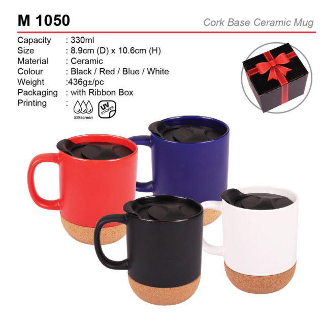 ceramic mug with cap M1050