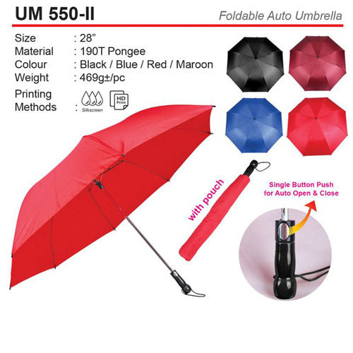 Foldable Auto Open Umbrella (UM550-II)