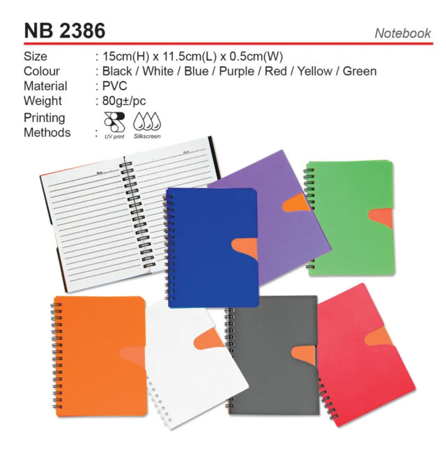 PVC notepad NB2386