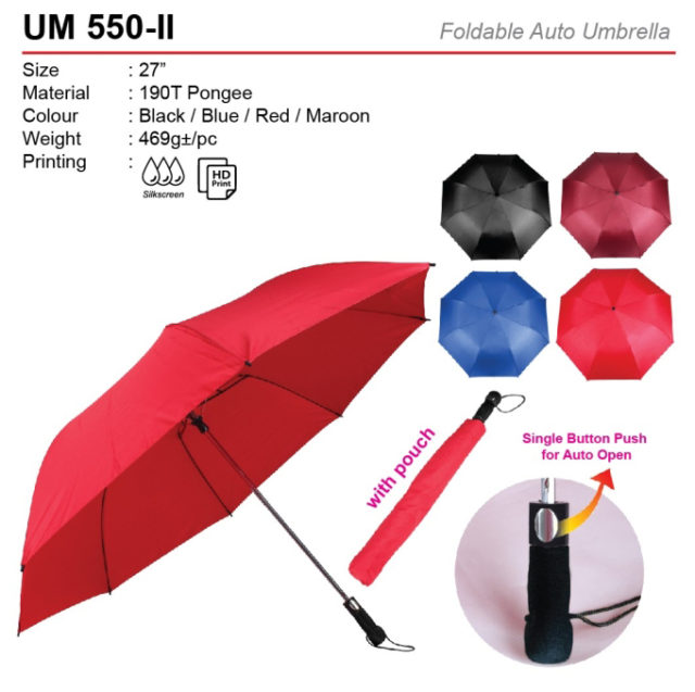 Foldable Auto Open Umbrella (UM550-II)