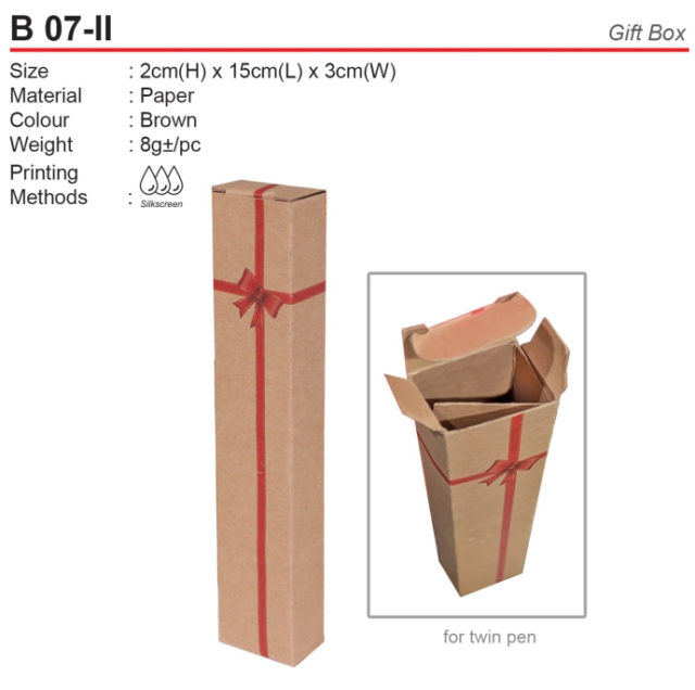 Twin Pen Gift Box (B07-II)