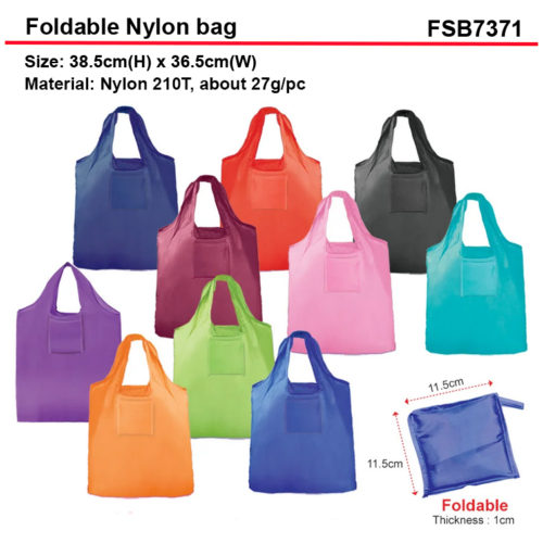 Foldable nylon bag FSB7371