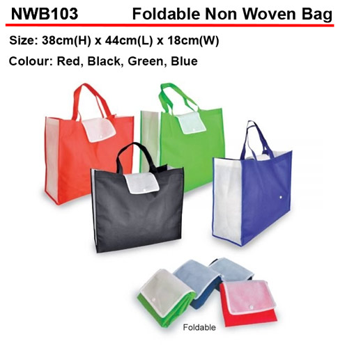Foldable Non woven bag (NWB103)