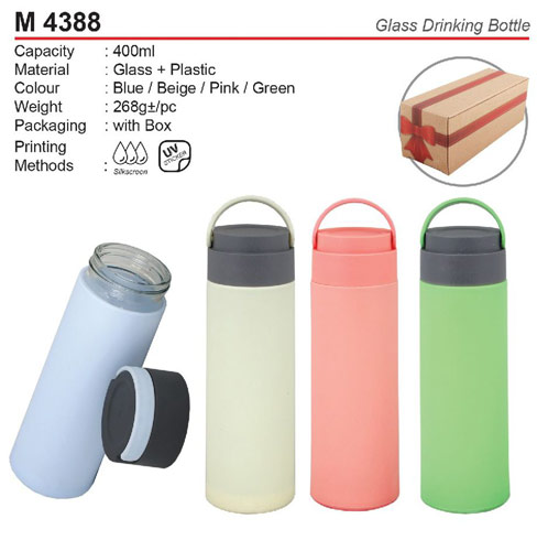 Glass Drinking Bottle (M4388)