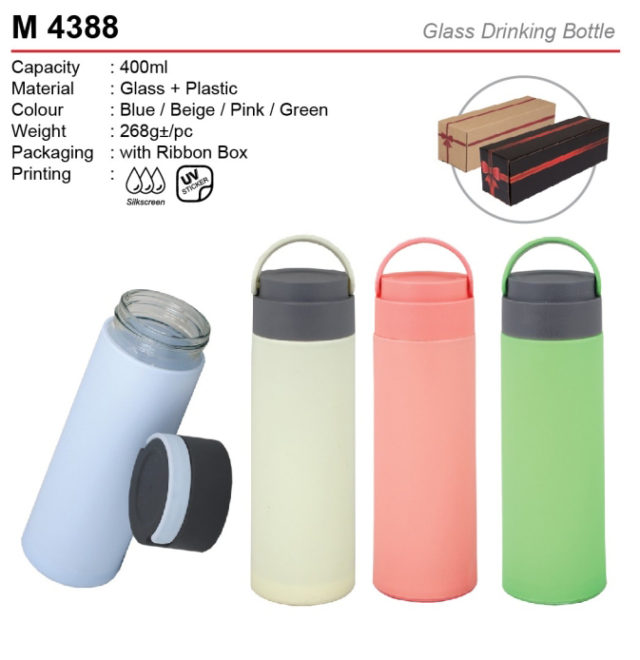 Glass Drinking Bottle (M4388)