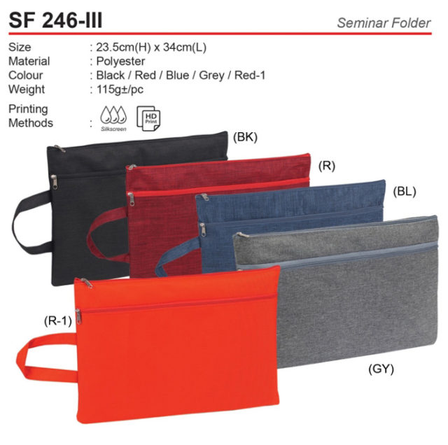 Budget Seminar Folder (SF246-III)