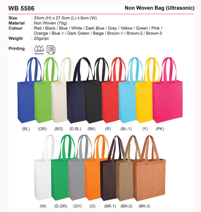 A4 non woven bag WB5586