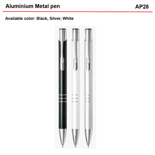 aluminium metal pen AP28