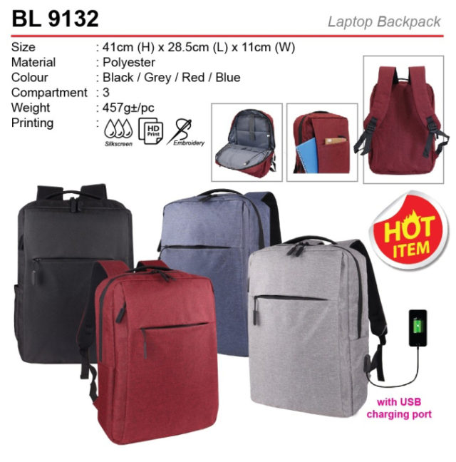 Budget Laptop Backpack (BL9132)