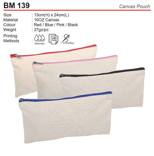 Canvas Pouch (BM139)