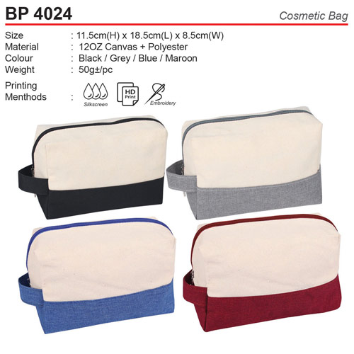 Canvas Cosmetic Bag (BP4024)