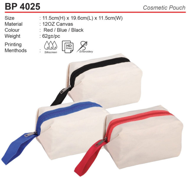 Canvas Cosmetic Bag (BP4025)