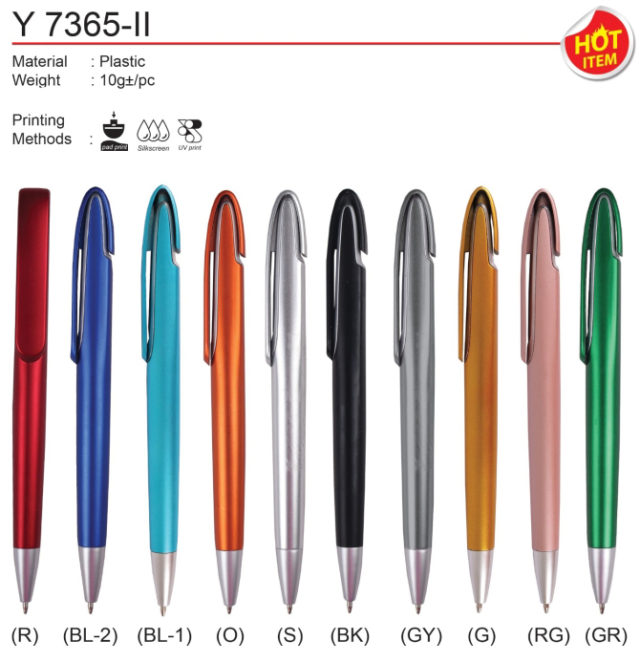 plastic pen y7365-II