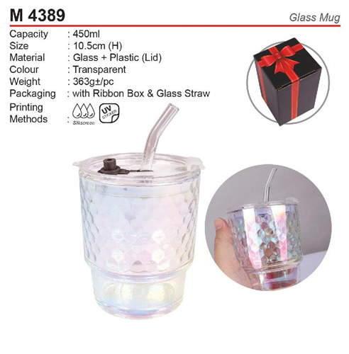 Glass Mug (M4389)