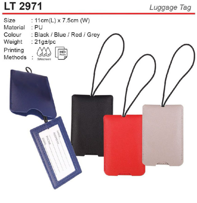 PU Luggage Tag (LT2971)