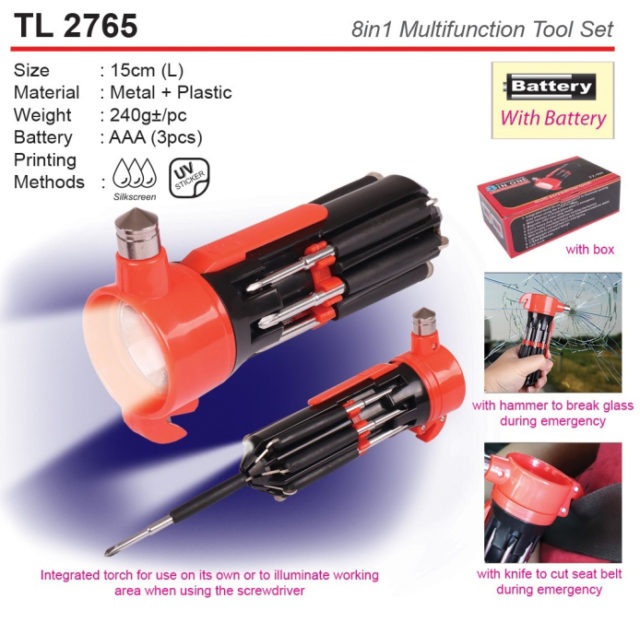 8 in 1 Multifunctional Tool (TL2765)