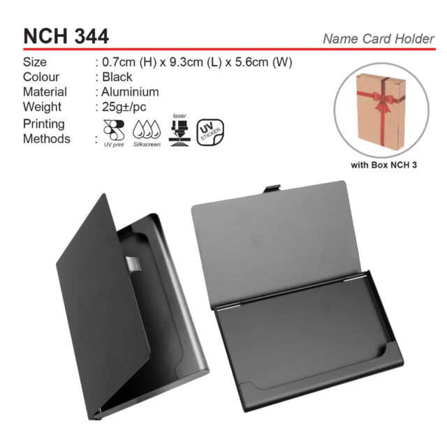 aluminium name card holder NCH344
