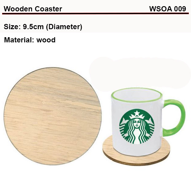Wooden Coaster (WSOA009)