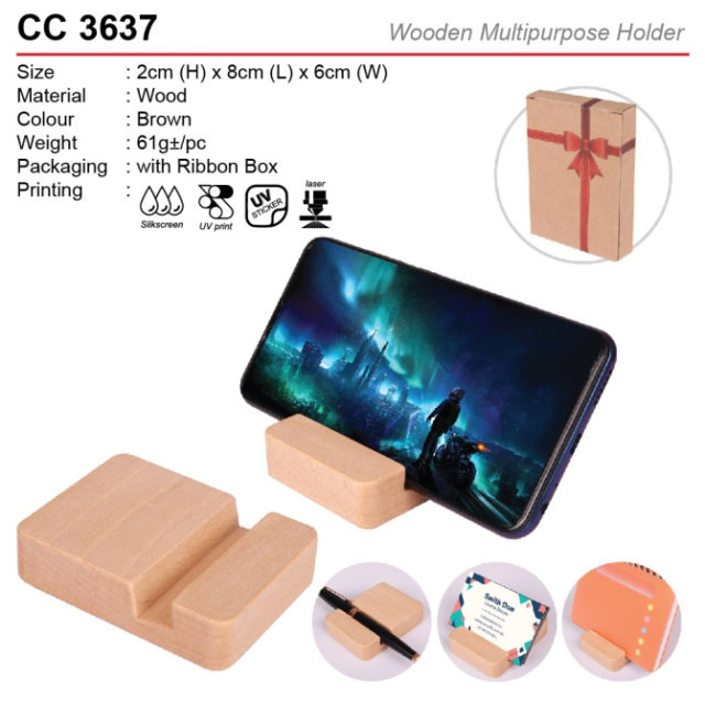 Wooden Mobile Phone Holder (CC3637)