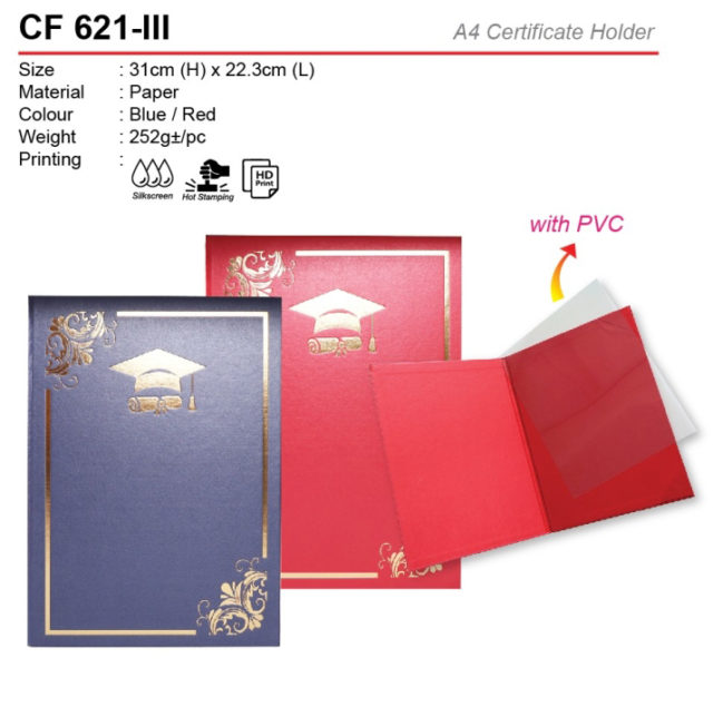 A4 Certificate Holder (CF621-III)