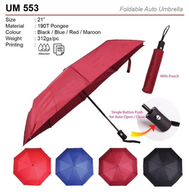 Foldable Auto Umbrella (UM553)