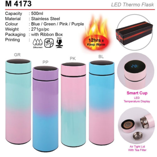 LED Thermo flask (M4173)