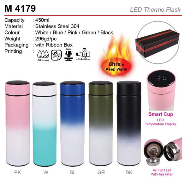 LED Thermo Flask (M4179)