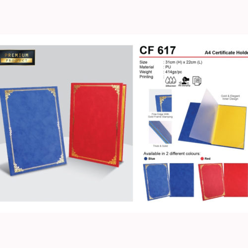 PU certificate Holder (CF617)