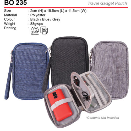Travel Gadget Pouch (BO235)