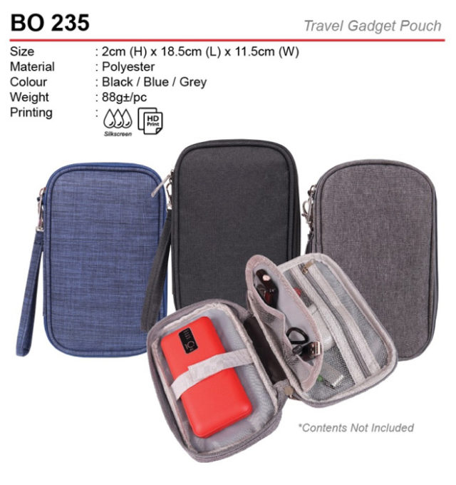 Travel Gadget Pouch (BO235)