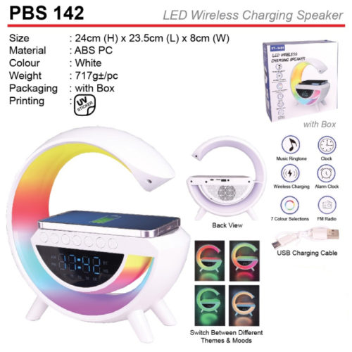LED Wireless Charging Speaker (PBS142)