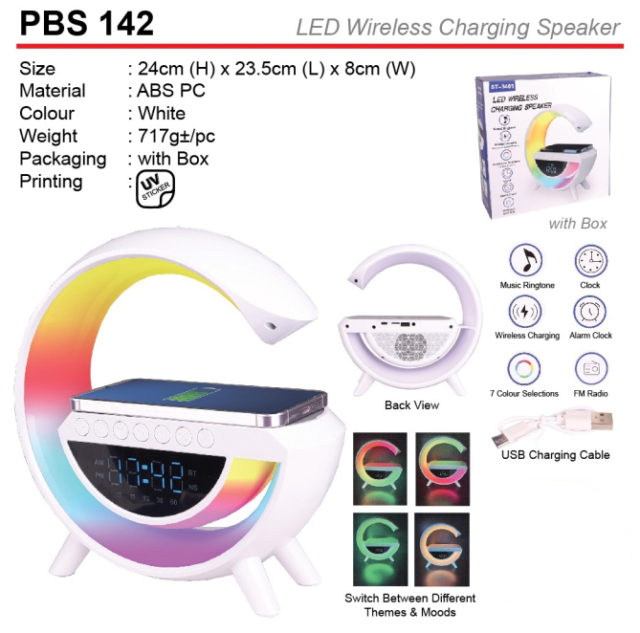 LED Wireless Charging Speaker (PBS142)