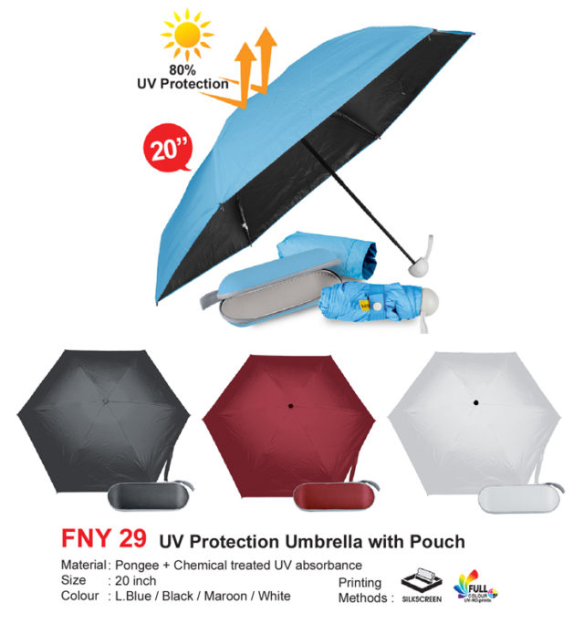 UV Protection Foldable Umbrella (FNY29)
