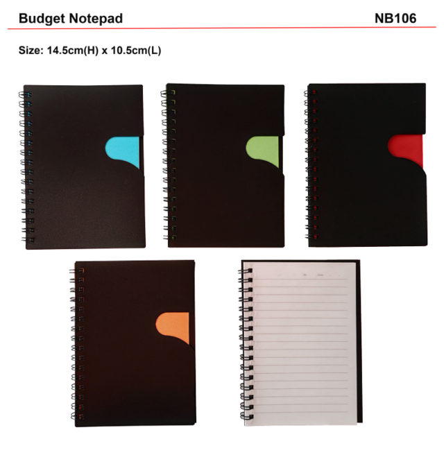 budget notepad NB106