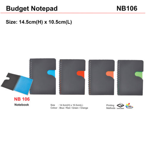 budget notepad nb106