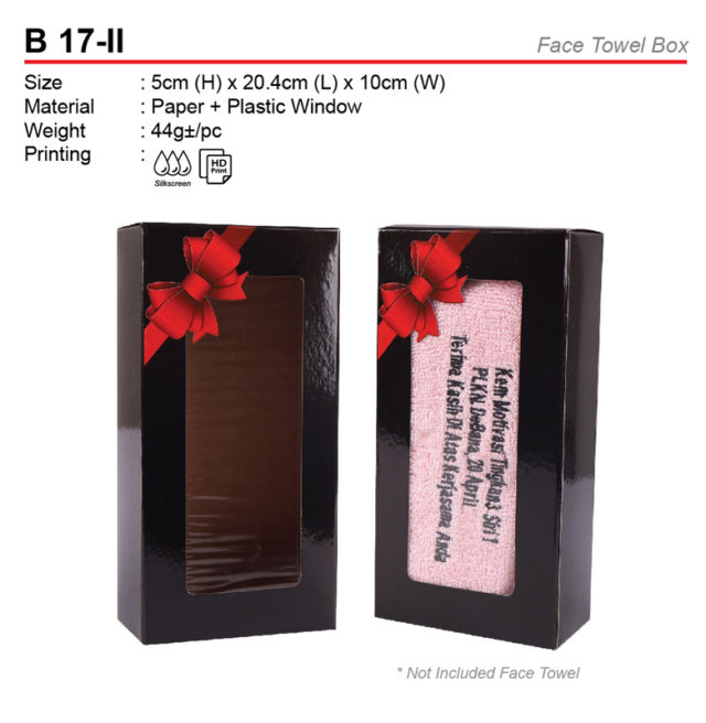 Face Towel Box (B17-II)