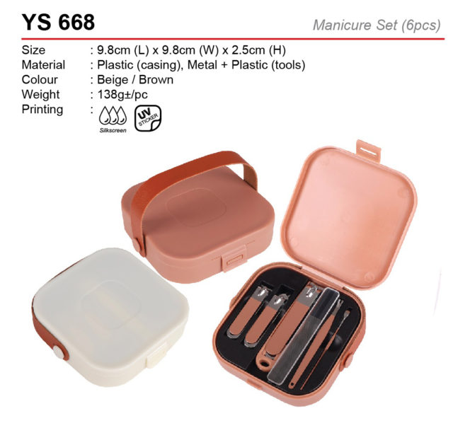 6pcs Manicure Set (YS668)