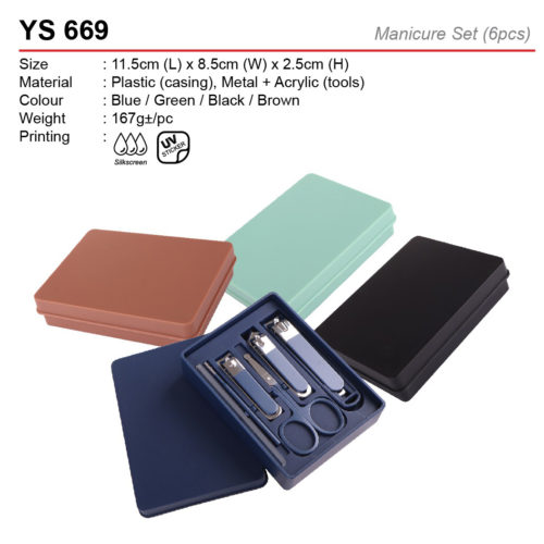 6pcs Manicure Set (YS669)