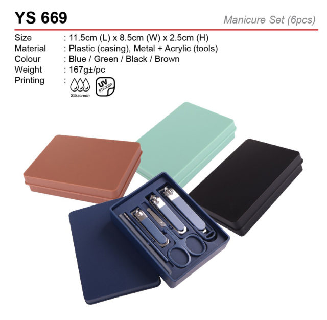 6pcs Manicure Set (YS669)