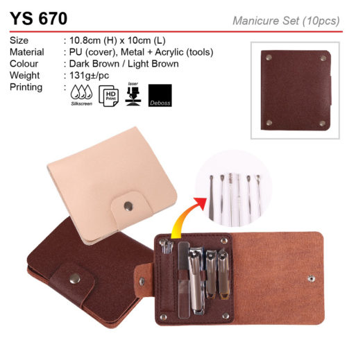 10pcs Manicure Set (YS670)