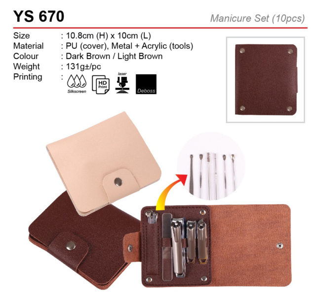 10pcs Manicure Set (YS670)