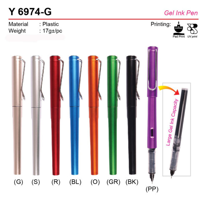 Gel Ink Pen (Y6974-G)