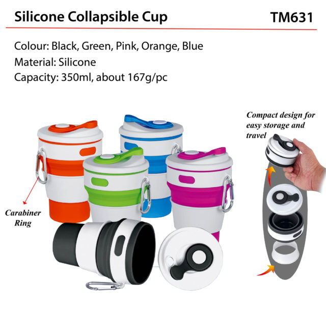 Foldable Silicone Cup (TM631)