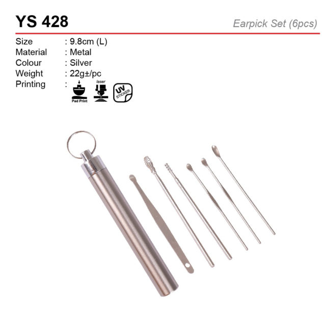 6pcs Earpick Set (YS428)