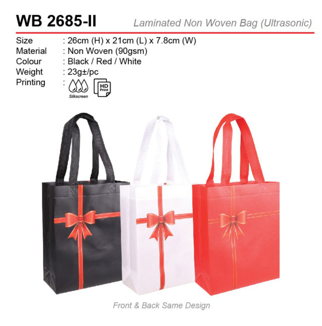 laminated non woven bag WB2685-II