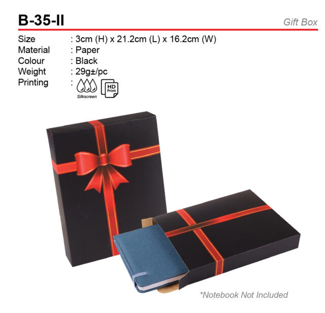 Box for Notebook (B-35-II)